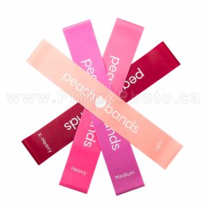 band, elastic, light, medium, heavy, exercise, sport, fitness, health, strong, healthy, workout, pink, hotx