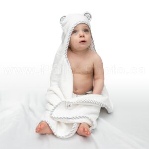philux product photography calgary vancouver toronto baby towel lifestyle toddler amazon