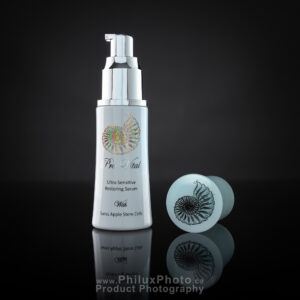 philux photo Product Photography Cosmetics high end face cream snail extract calgary toronto vancouver