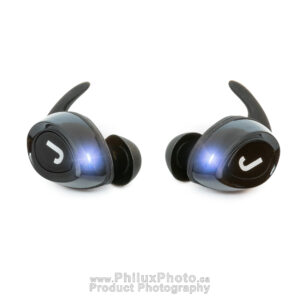 philux photo product photography calgary vancouver toronto mobile bluetooth earbuds