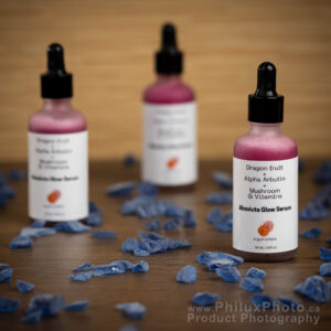 philux photo cosmetics product photography face lotion cream serum glow delicate calgary vancouver toronto