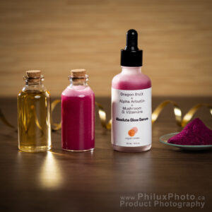 philux photo cosmetics product photography face lotion cream serum glow delicate calgary vancouver toronto