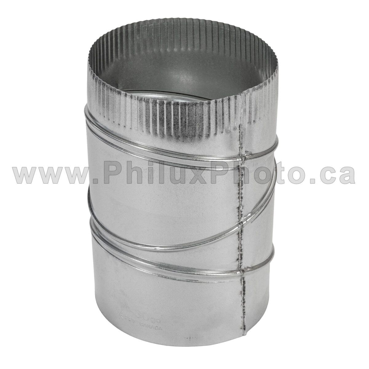 Philux Photo ECCO Industrial HVAC Pipe Tube Vent Adapter Connector Elbow Duct Cap