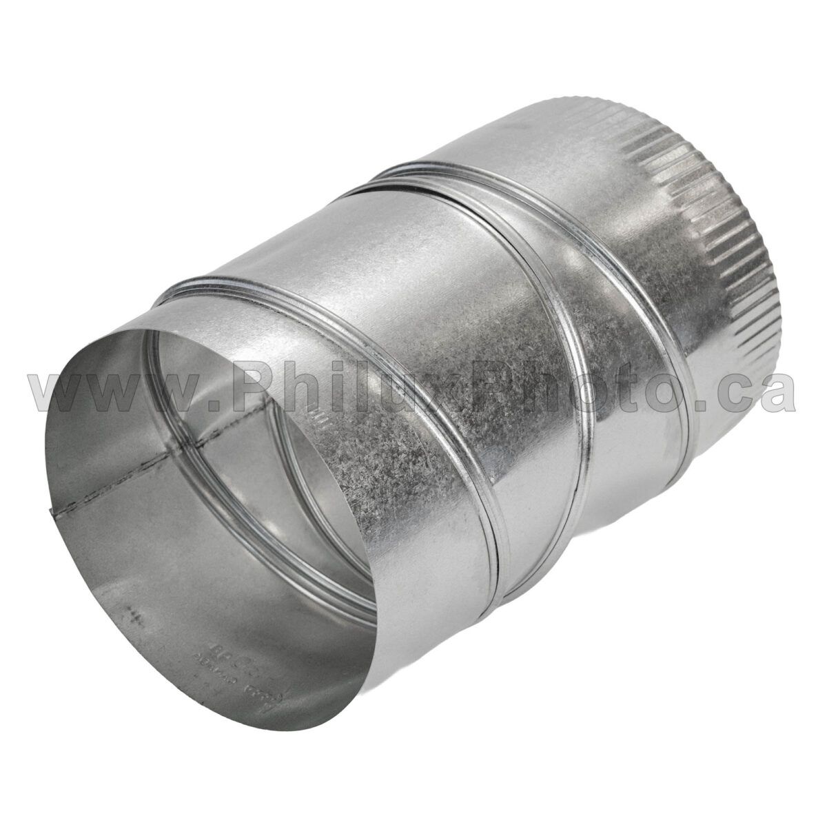Philux Photo ECCO Industrial HVAC Pipe Tube Vent Adapter Connector Elbow Duct Cap