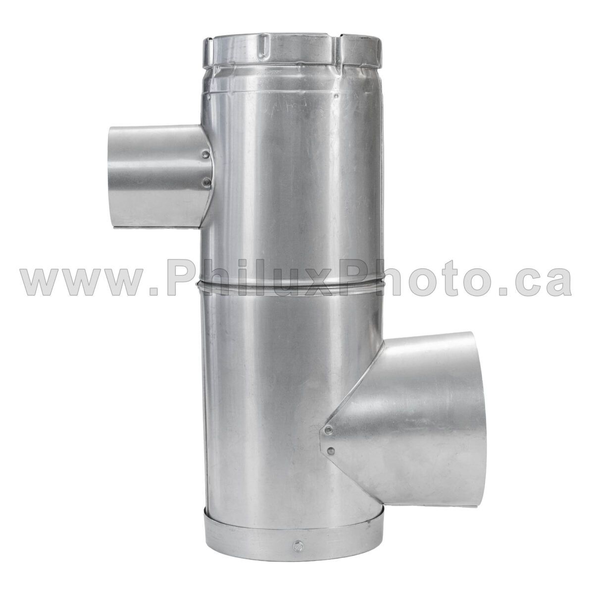 Philux Photo ECCO Industrial HVAC Pipe Tube Vent Adapter Connector Elbow Duct Cap