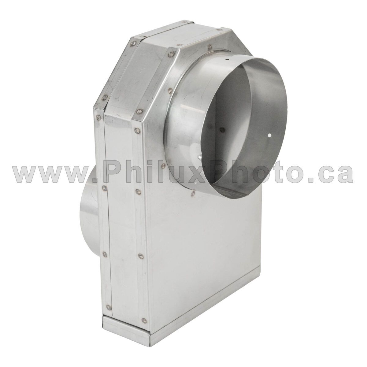 Philux Photo ECCO Industrial HVAC Pipe Tube Vent Adapter Connector Elbow Duct Cap