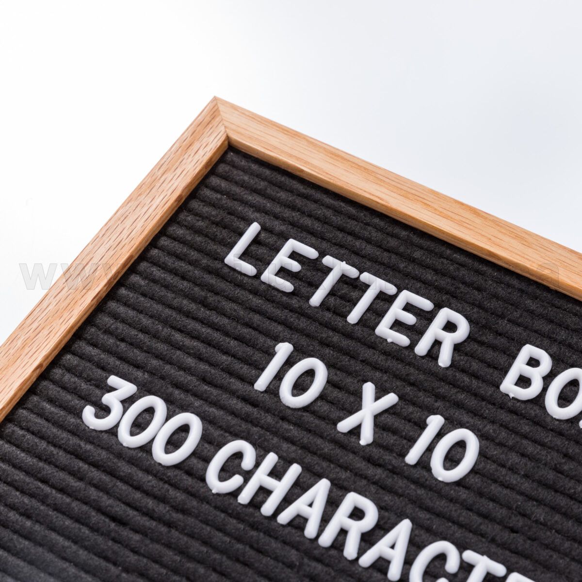 philux photo letter board photography wood plastic white black custom note memo