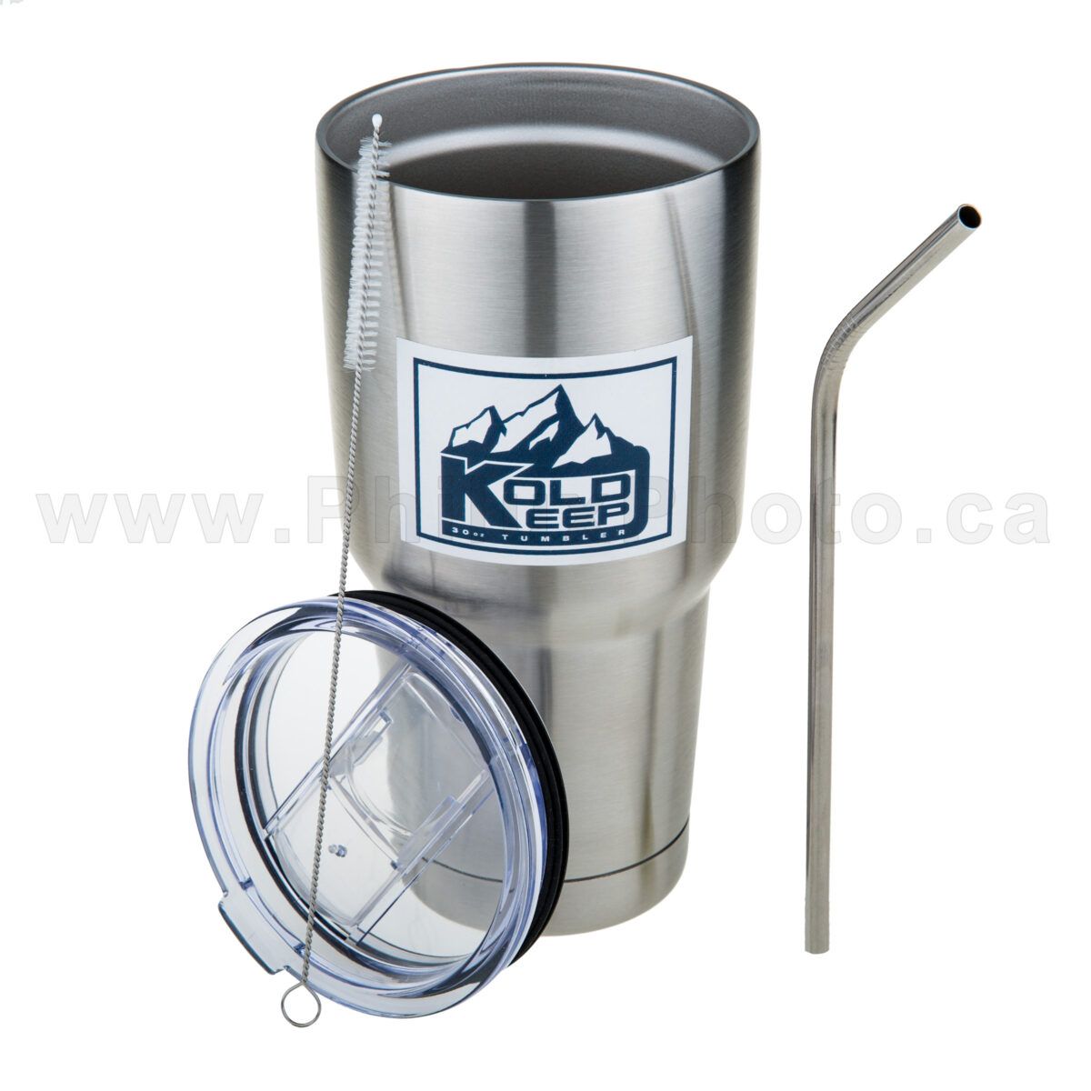 philux photo product photography tumbler water tea coffee heat cold large chai double